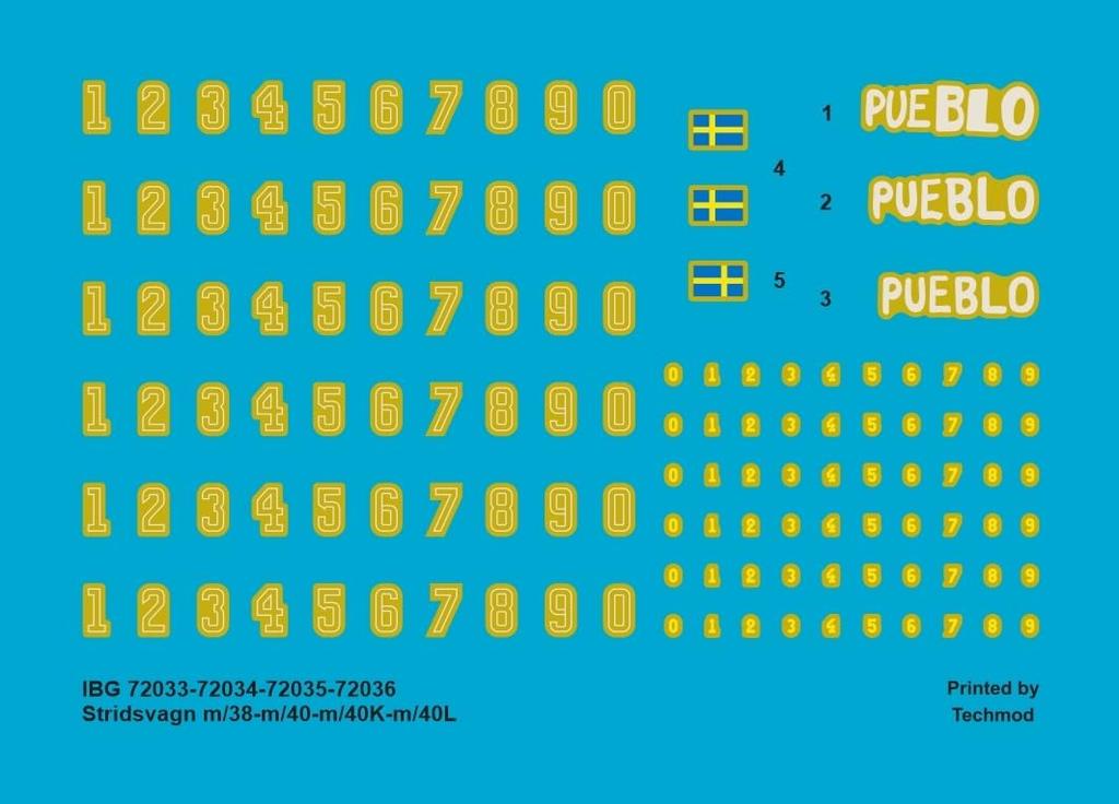 IBG Swedish Light Tank Stritzvagun Plastic Model PB72035 1/72 M40/K (Tank)