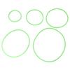 5Pcs Aquarium Floating Plant Rings Fish Feeding Rings Floating Grass Blocking Rings for Fish Tank Aquarium Pond Accessories