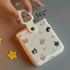 For OPPO Find N3 Flip Phone Cover Cute Flip Phone Case Kawai Cat Star White Leather Desigh Casing Potable Handle Crossbody Rope
