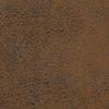 Bench with Backrest Brown 120 x 62 x 75.5 cm Faux Suede Look