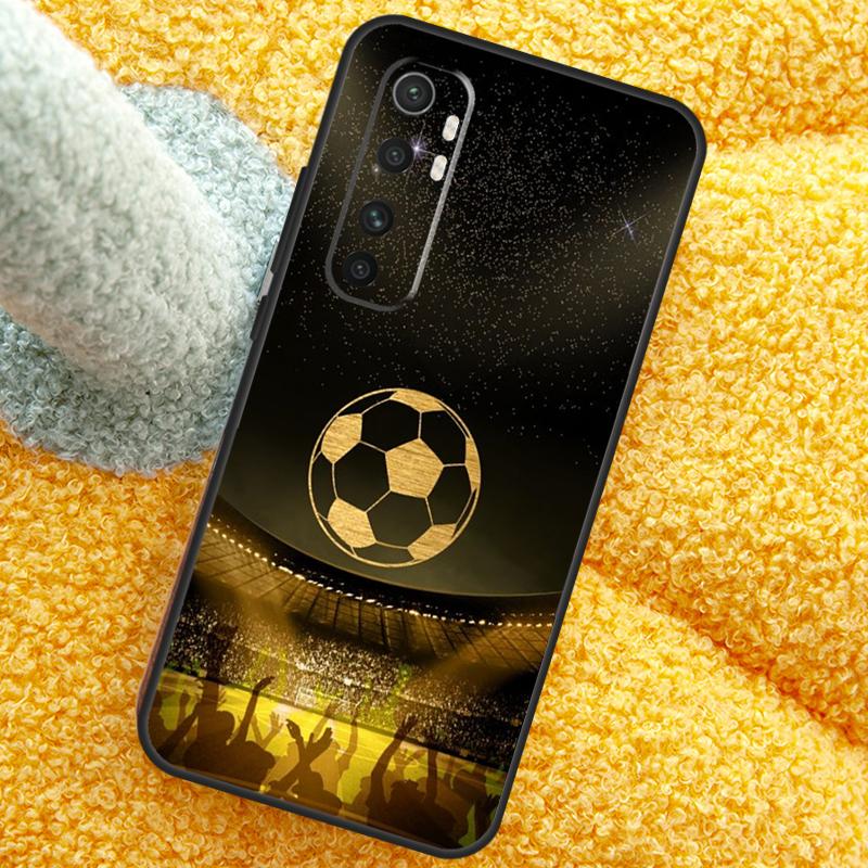 Football Soccer Ball Case For Xiaomi 15 14 Ultra 13T 14T 15T 17 Pro Max Cover For POCO X7 F8 Pro X3 X5 X6 F5 F6 F7