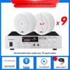 Wireless Indoor Ceiling Speaker with Wall-Mountable Hanging System