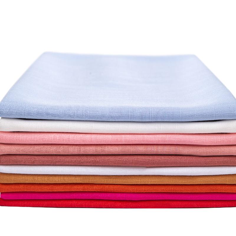 155x50cm Artificial Ramie Bamboo Cotton Fabric For Casual Shirts Pants Handmade DIY Clothing Fabric TJ21812