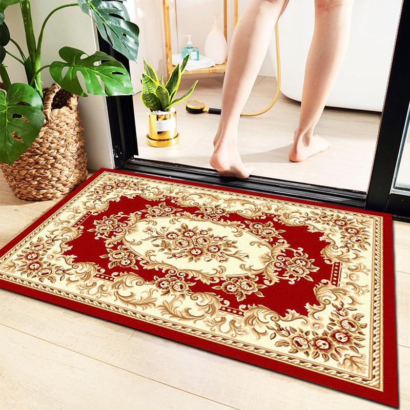 Anti-Slip Water-Absorbent Bathroom Mat for Entryway and Household Use