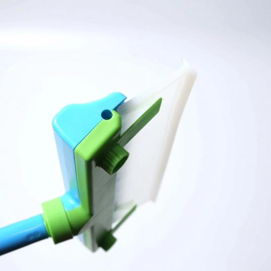 Escobilla de goma de silicona para limpiar cristales de ventanas con mopa de microfibra