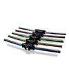 UPANBIKE Bicycle Aluminum Alloy Folding Handlebar Quick Release Foldable Bar Scooter Handlebar 31.8mm/25.4mm(Black+Yellow)