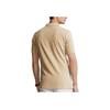 Polo Ralph Lauren SS23 Einfarbiges Kurzarm-Poloshirt Herren Oberteile Braun 710870645-022