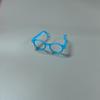 10cm & 20cm Cotton Plush Bear Glasses - Self-Deprecating Bear Doll Accessories