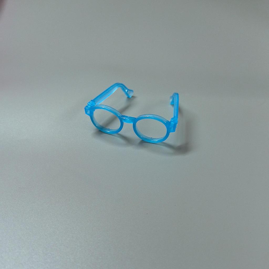 10cm & 20cm Cotton Plush Bear Glasses - Self-Deprecating Bear Doll Accessories