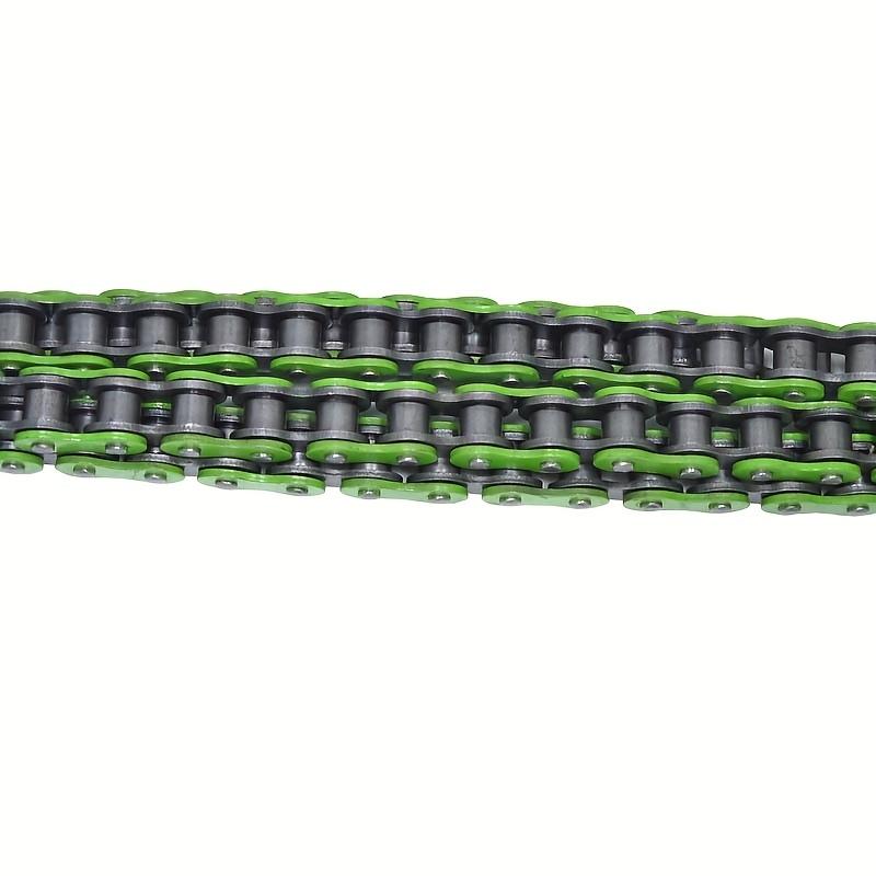 420 Motorcycle Chain 106Links fit for 50 70 90 110 125cc SSR TaoTao Coolster Apollo Baja 212cc Go Kart Mini Bike Powersports Par