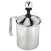 Manual Milk French Press Coffee Maker Stainless Steel Hand Pump Milk Foamer Handheld Milk Jug