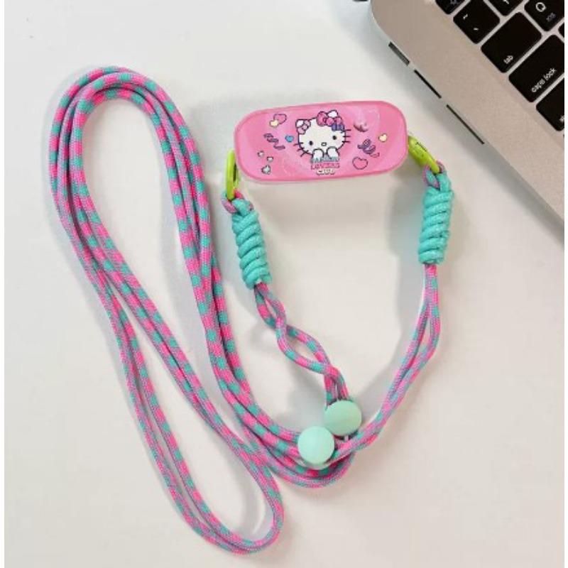 Detachable Crossbody Phone Case Clip Lanyard Cartoon Universal Anti Fall Strap