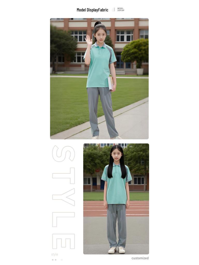 Jiangxi Ganzhou Primary & Secondary School Uniforms: Designated Style Sports Suit for Students