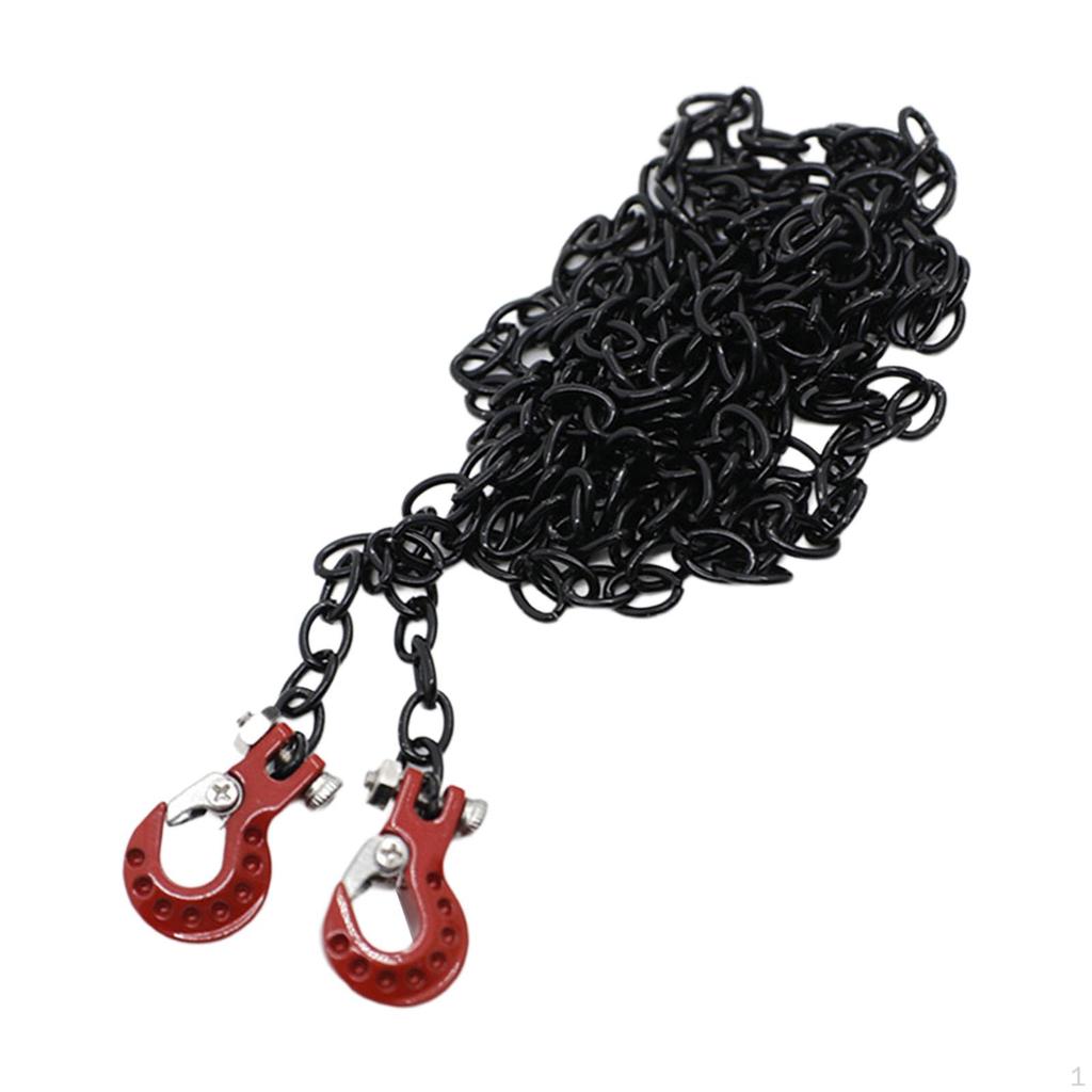 Mașină RC atractivă cu cârlig de remorcă universal pentru telecomandă, camion pe șenile, model de hobby, decor