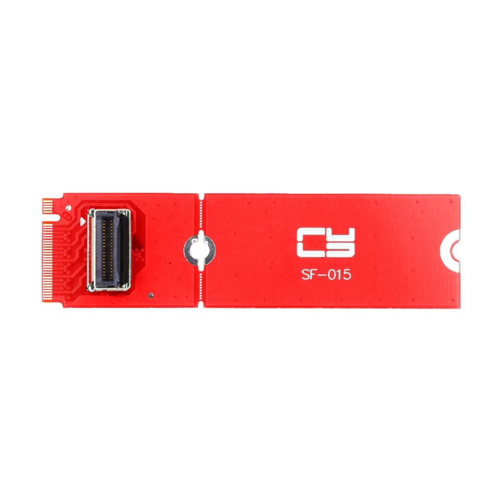 xiwai to MCIO Female Mini Cool Edge Host Adapter Conversion Expansion Board for PCIe NVMe SSD 2280 2230 Converter Card PCI-E 5.0 4.0 M.2 M-Key I/O