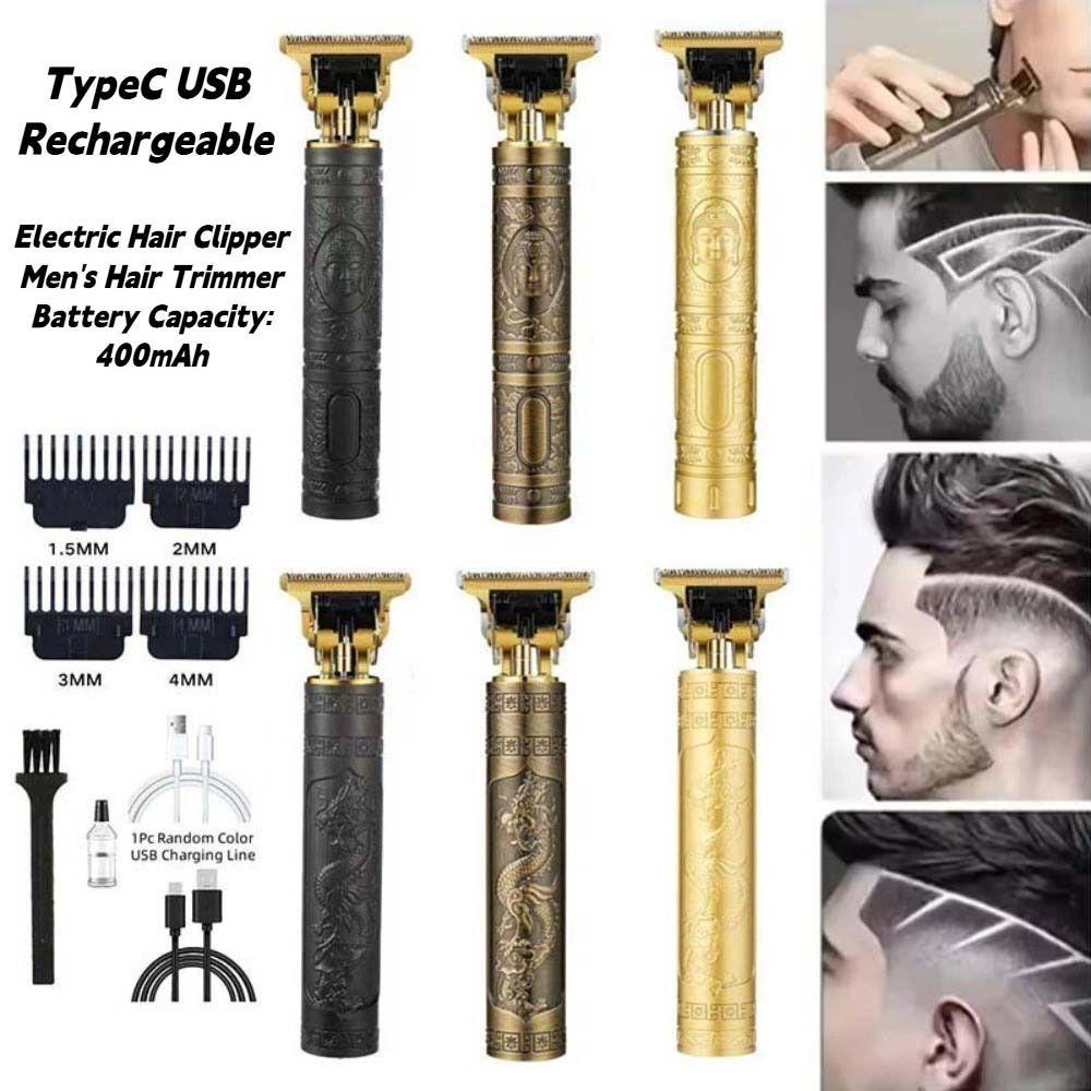 4 Limiting Combs Men's Hair Trimmer Hair Cutting Machine Head Electric Pusher  Home