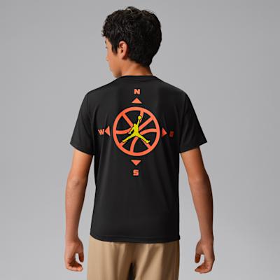 Jordan Kids T Shirts Crew Neck Moderate M