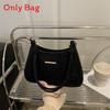 Pu Leather Shoulder Bag With Splicing And Zipper Closure For Daily Use