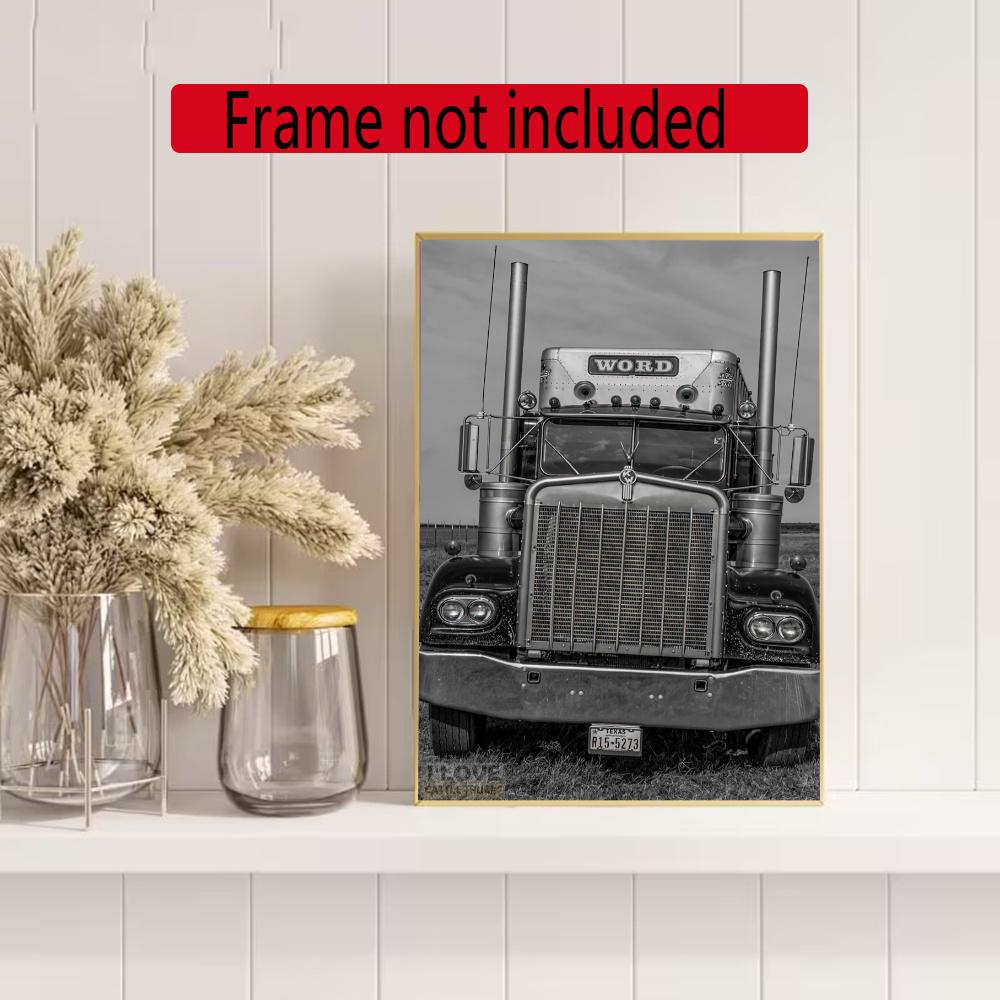 Kenworth 5D Diamond Painting Round Diamond Rhinestones Mosaic Diamond Embroidery Wall Paintings Rhinestones Gift Frameless