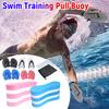 Adjustable Strap Hand Paddles Swim Training Pull Buoy with Mesh Bag Swimming Hand Paddles Lightweight 5-Layer Pull Buoy for Pool