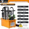 Ultra-High Pressure Electric Hydraulic Oil Pump with Solenoid Valve Dual Circuit