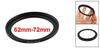 uxcell Camera Lens Filter Ring Metal Anodized Ring Replacement Camera 1 Black 62mm-72mm Step-Up Adapter, Step-Up Part, Piece,