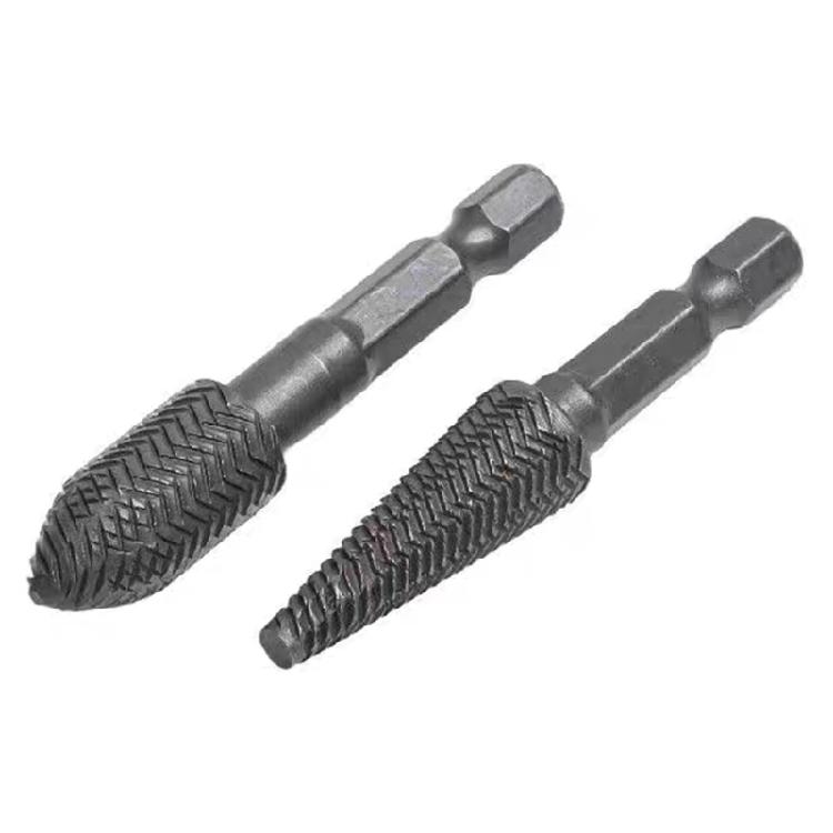 5Pcs Drill Bit Rotary Rasp File Set for Woodworking Cutter Wood Carving Tool Carpentry Wood Cutting Tool Bit Set