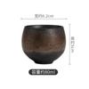 Japanese Handmade Rough Ceramic Teacup Ceramic Kung Fu Tea Set Tea Cups Making Old Craft Mugs