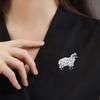 Classic Exquisite Sheep Lapel Pin 1Pcs Unisex Animal Brooch Badge for Office Party Casual Clothing Decoration