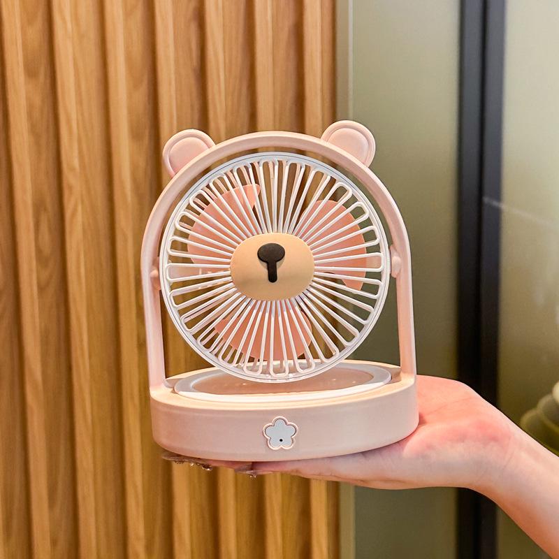 

Adorable Bear USB Rechargeable Desk Fan - Perfect Children s Birthday Gift or Party Favor One Size