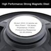 1Pair 6.5" 2-Way Coaxial Full Ranges Frequency Speakers Automobile Audios Music Stereo Speaker Auto Door Subwoofer