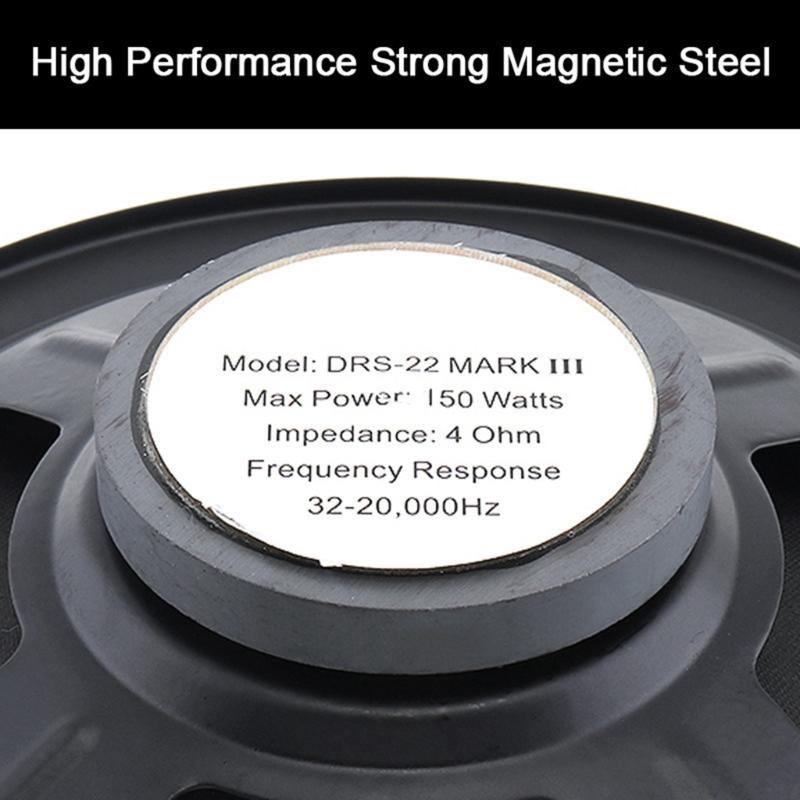 1Pair 6.5" 2-Way Coaxial Full Ranges Frequency Speakers Automobile Audios Music Stereo Speaker Auto Door Subwoofer
