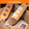 French Cartoon Baguette Plush Toy Cushion Polyester Filling Cozy Cushion Bedroom