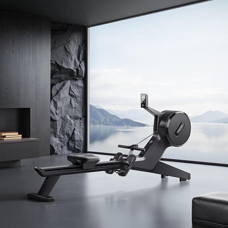 Merach High-End Wind & Magnetic Rowing Machine CN plug (adapter included)