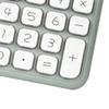 Calculator 12 Digit Handheld Pocket Calculator Note Pad Calculator for Students Office Green
