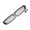 Car Front Bumper Grille LED Light  Racing Grill Single/Double Line Kit For BMW 4 Series F32 F33 F36 2014-2020 Gloss Black Tuning