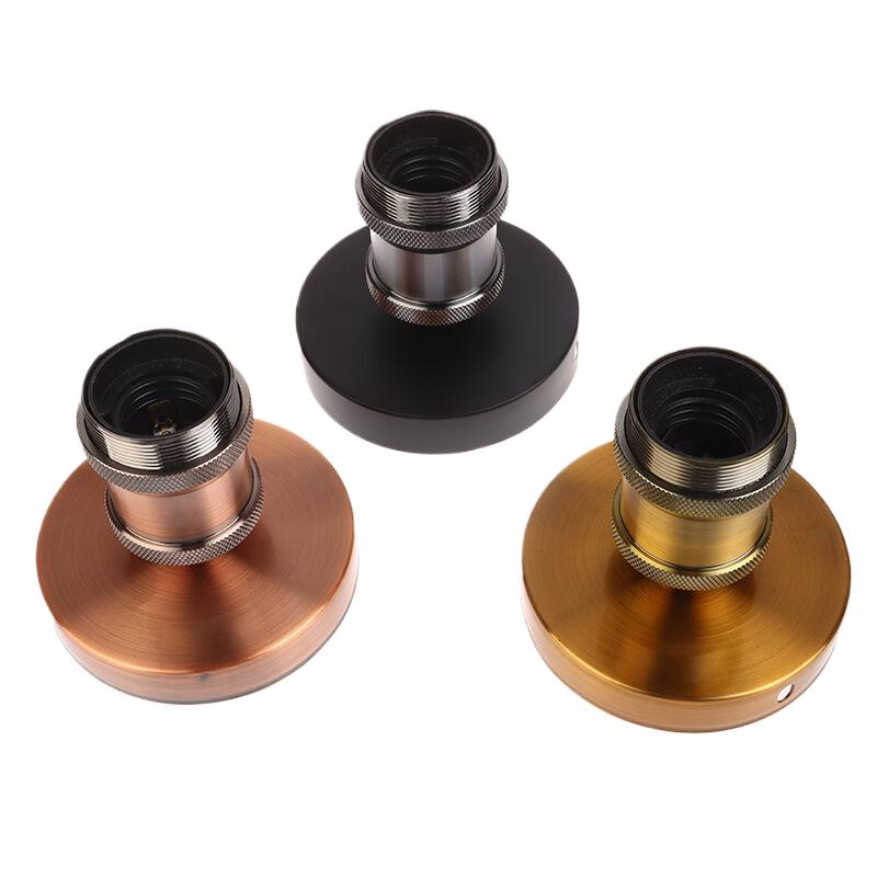 Soclu de lampa de epocă E27 Baza bec Surub de tavan retro Suport lampă Suport lampă LED Suport lampă Decorare interioară