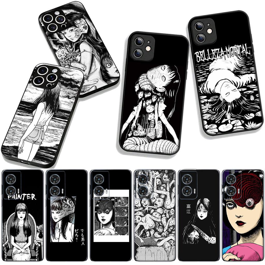 Horror Comic Junji Ito Tomie Tees Phone Cover Case for Xiaomi Redmi Note 14 12 13 ProPlus A4 A3 Pro Plus 12C 13C 14C 5G Casing