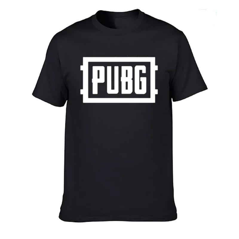 Trička Krátký Rukáv Kulatý Výstřih Nové Tričko pro Muže Fanoušci Her Dárek Přítel Dárek Tištěné Bavlna PUBG Bavlna Volné TRIČKA Topy