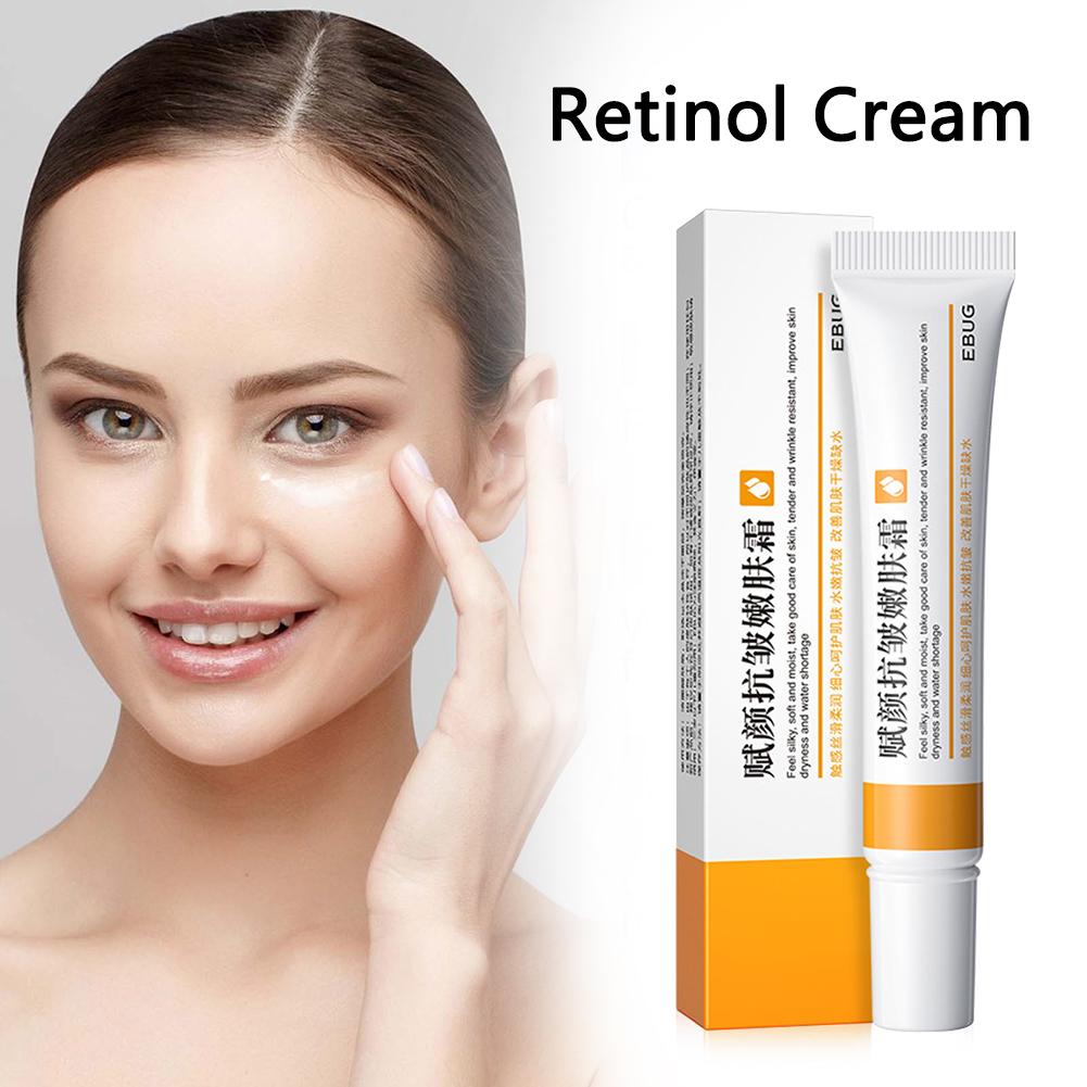Face Cream with Retinol, Firming, Lifting, Anti-Aging, Against Fine Lines, Whitening, Brightening, Moisturising, Facial Skin Care