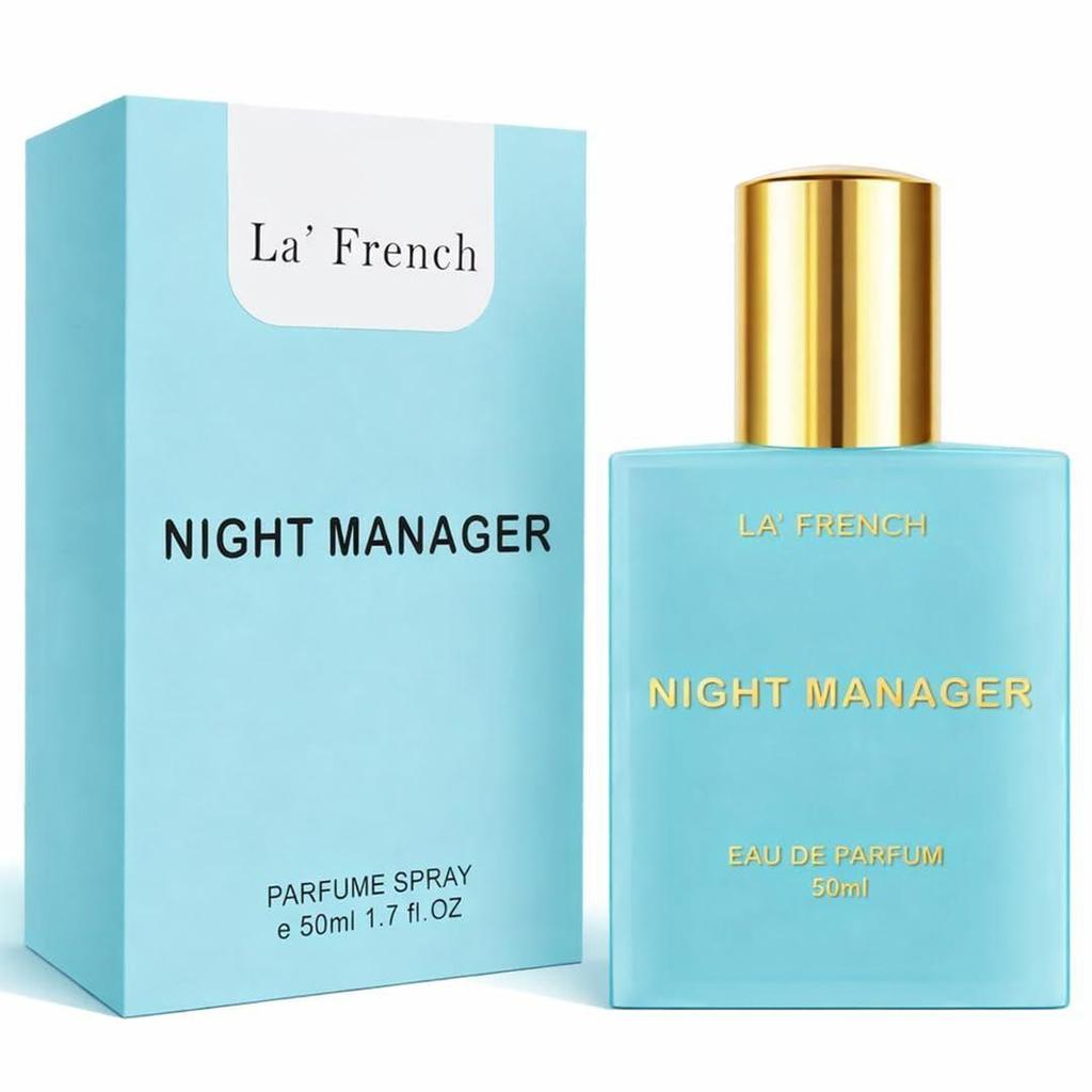 La French Night Manager Unisex Perfume 50ml |Luxury Fragrance for Men & Women | Premium Perfume with Lavender, White Musk & Bergamot Notes