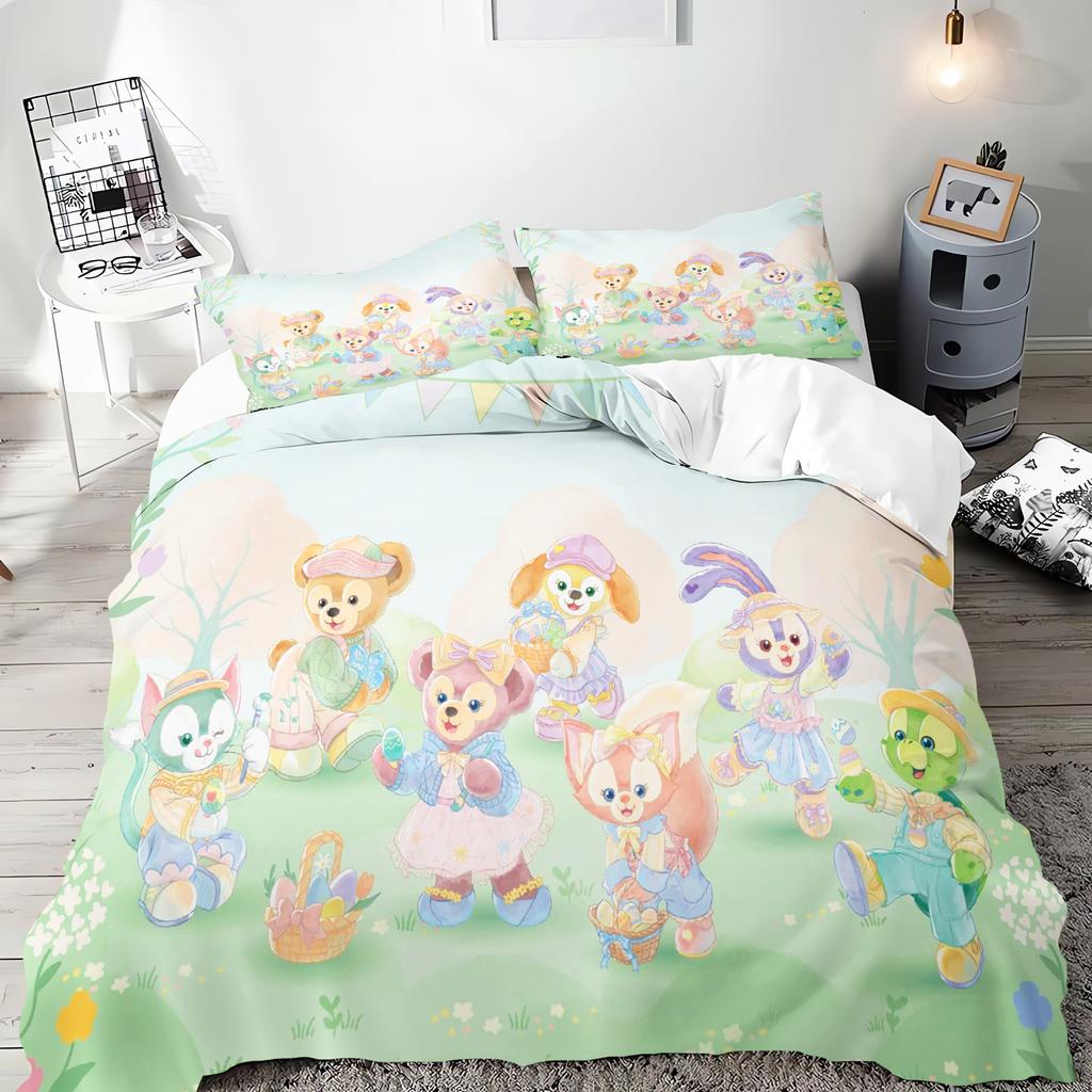 Duffy StellaLou 3-Piece 1 Quilt Cover One Piece Bedding Set Comforte Luxus Exquisite Birthday Gift 100% Polyester Home Decor
