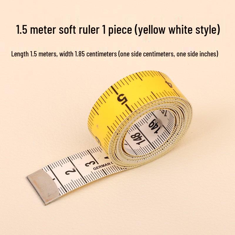 

1,5 м Утолщенная Мягкая Измерительная Лента для Обхвата Груди, Талии, Бедер, Ноги и Руки