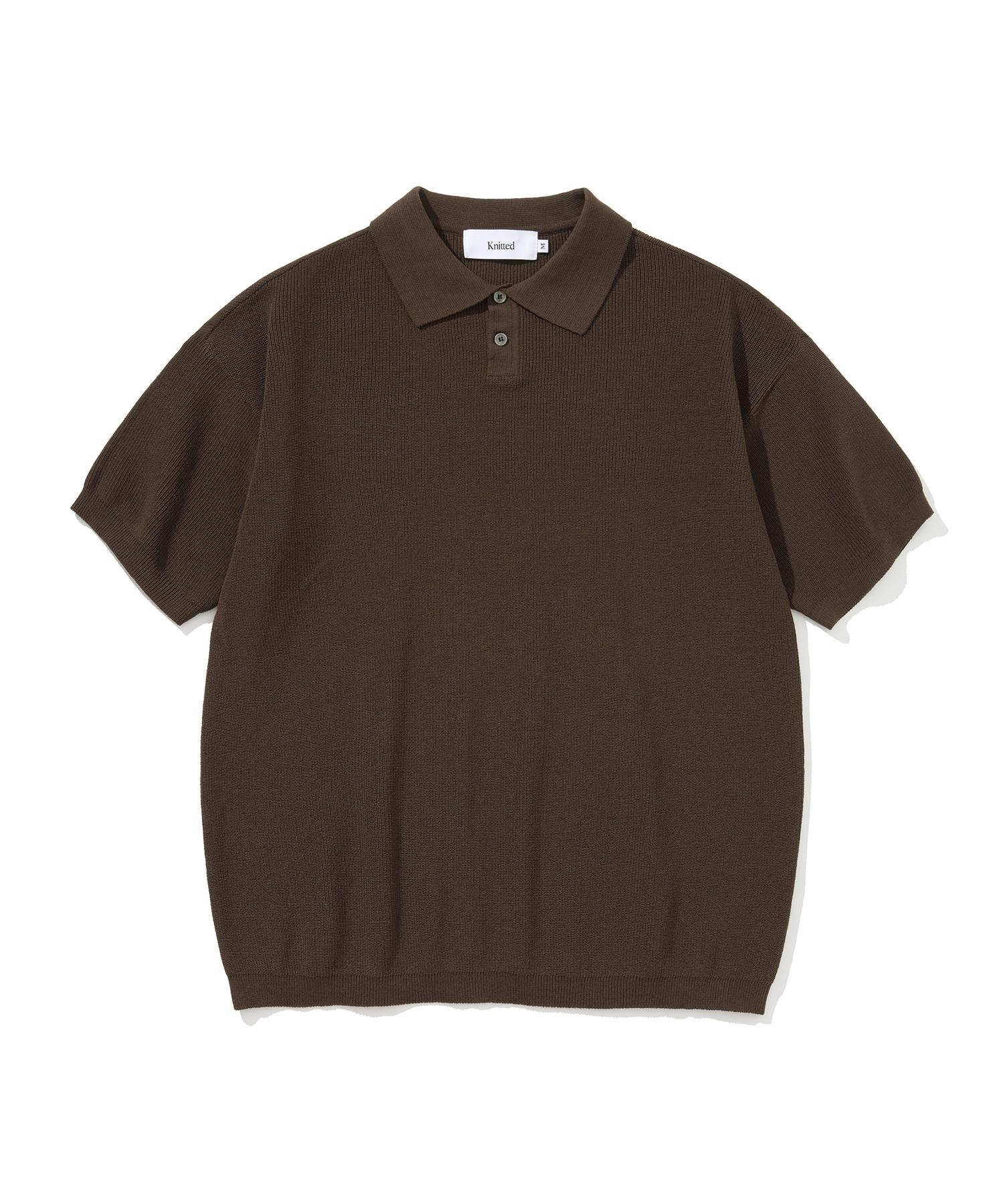 Nitied Coolever Pk Short Sleeve Knit Tee Brown M/Free