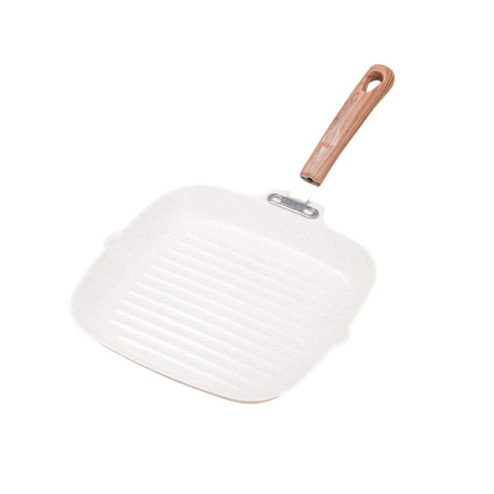 Nonstick Steak Skillet Anti-scalding Handle Grill Pan Universal Frying Pan  Bacon