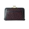 [Kanoka Inuden] Inden Gamaguchi Wallet Women's Coin Purse Made In Japan Genuine Leather Oya-ko Gamaguchi Double Leather Deer Leather