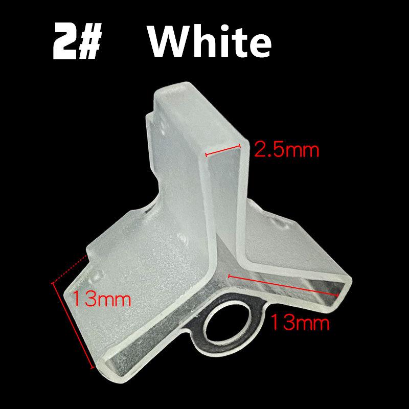 50 ks/lot Odolné ochranné krytky Kryt háčku na ryby Bezpečný trojháček Rybářské vybavení Lehké příslušenství s drážkami Rukávy Nástroje