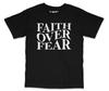 Glaube über Angst Christliches T-Shirt Religiöses Bibel Inspirierendes Glaubens-T-Shirt