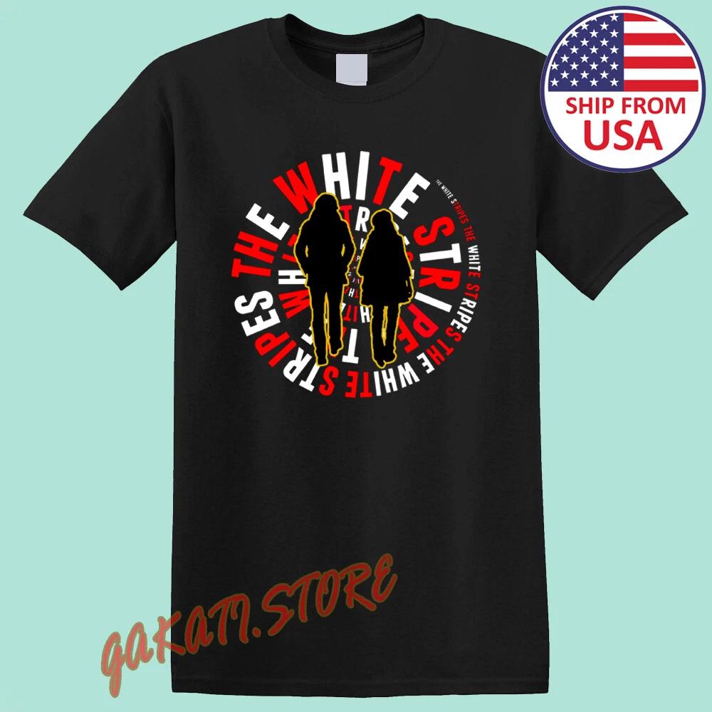THE WHITE STRIPES Men s Black Size S-5XL M