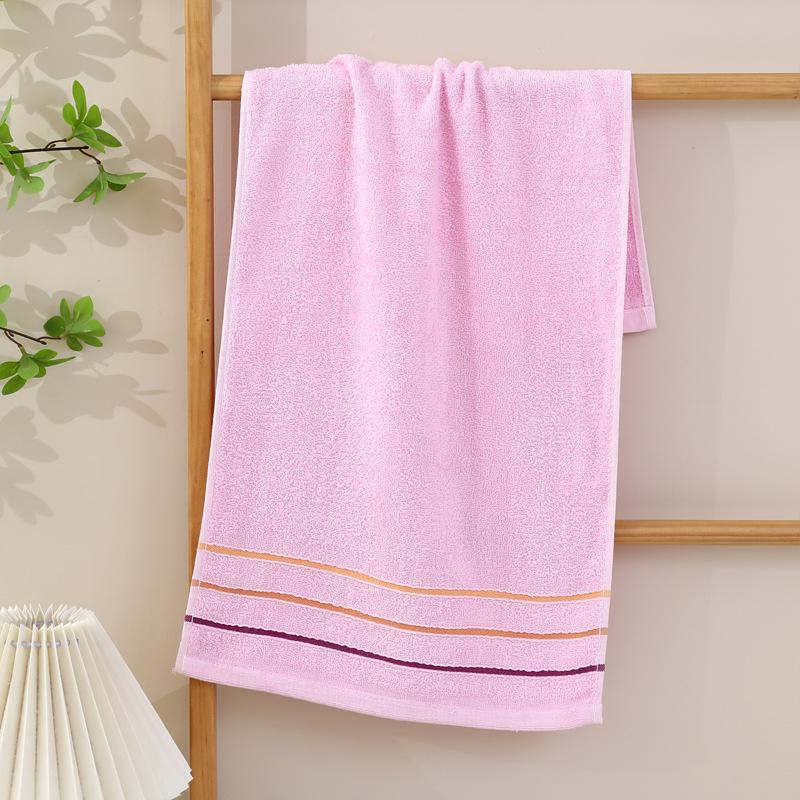 Pure Cotton Towel Household Plain Color Hand Towel Absorbent Adult Face Towel